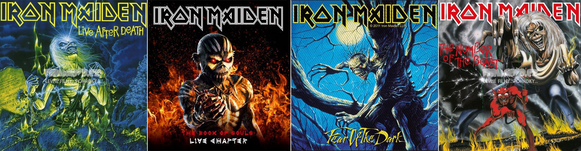 Iron Maiden vinylové LP desky