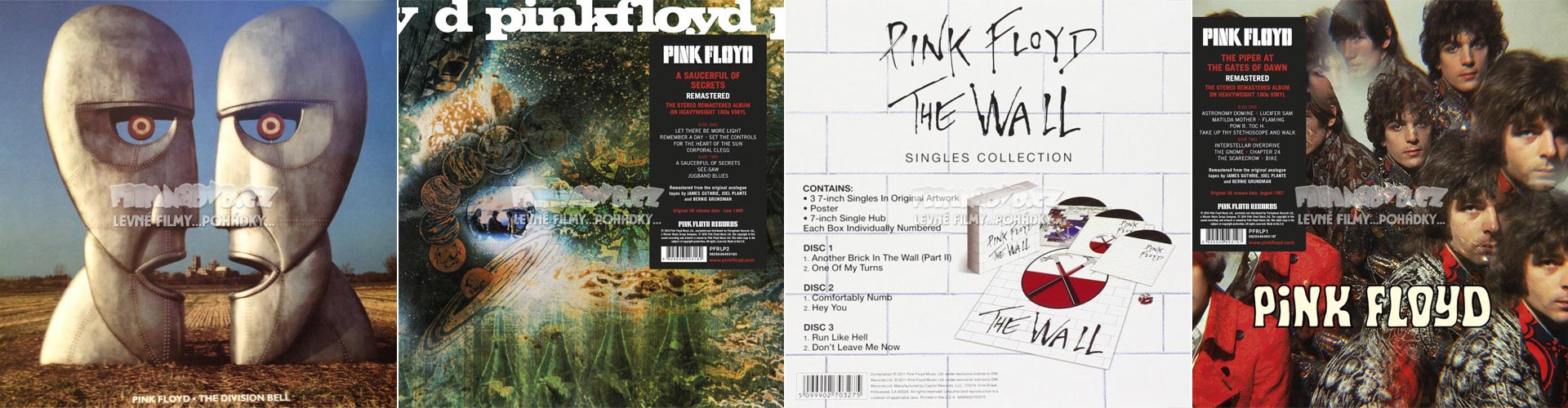Pink Floyd vinylové desky